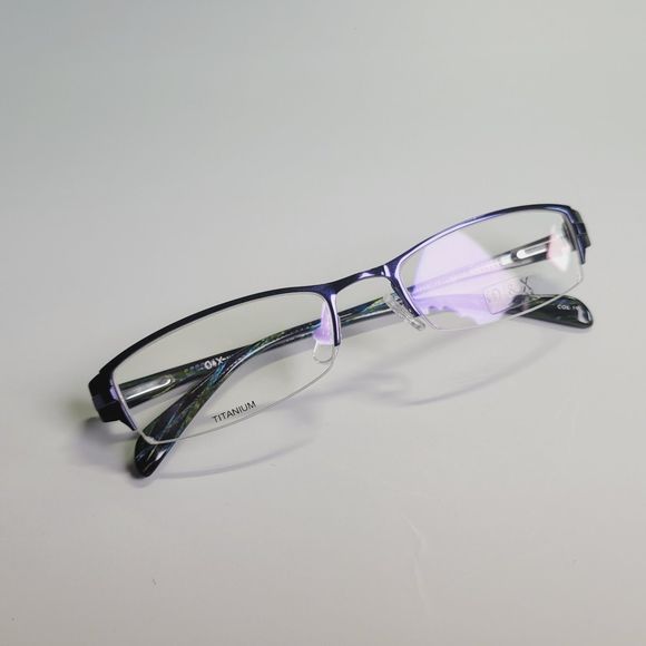 O&X New York OT-211U eyeglasses green blue full frame eyewear  52-19 135 C7 - Picture 10 of 13